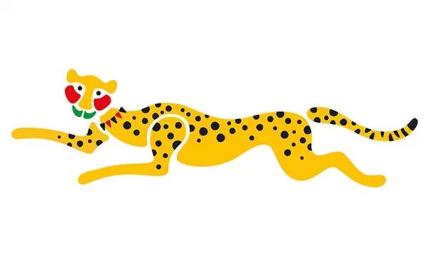 一只色彩斑澜的豹子如何演绎一套VI设计