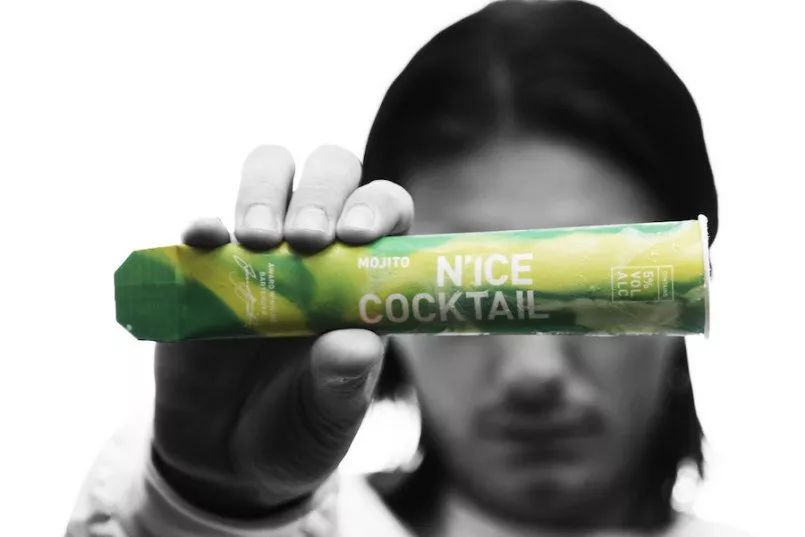 鸡尾酒冰棒“N’1CE Cocktail ”的品牌设计