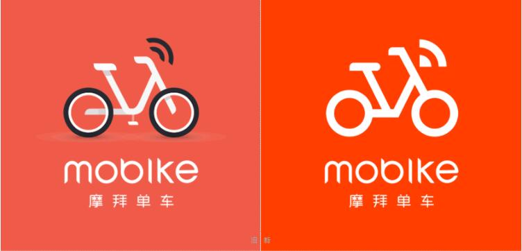 摩拜单车调整logo图标
